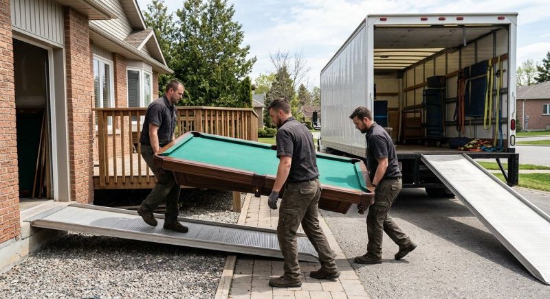 Shuffleboard Table Moving in Long Island, NY